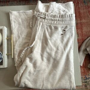Aerie distressed sweatpants